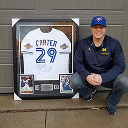 Baseball Jersey Framing