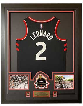Basketball Jersey Framing