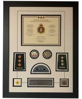 Military Medal Framing