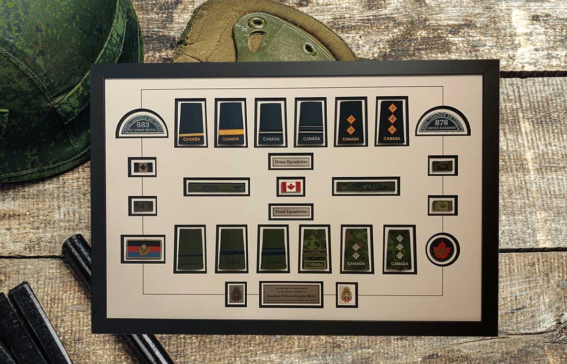 Military Medal Framing