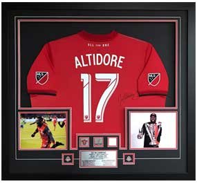 MLS Jersey Framing
