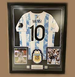 Soccer Jersey Framing