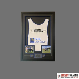 Hole in one frame for golf memorabilia