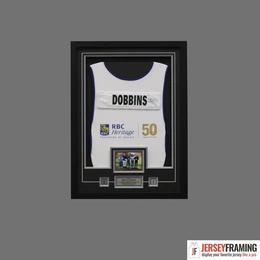 Masters flag framing display